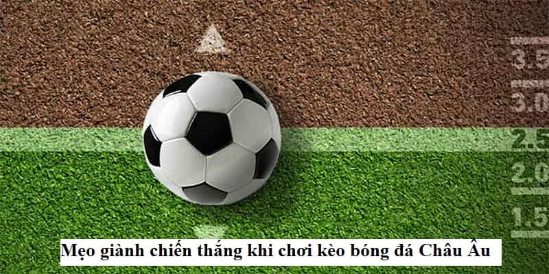 Tỷ lệ kèo châu âu Chi tiết cách chơi và chiến thuật cho tỷ lệ kèo châu âu